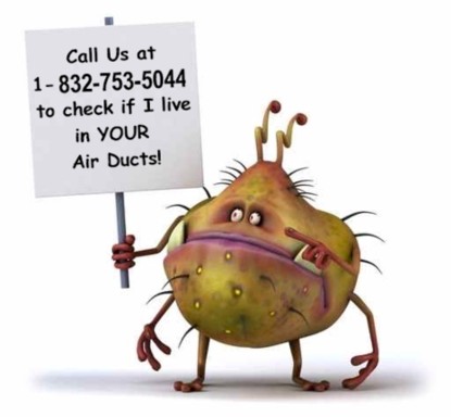 Call us 832 753 5044 to check if there are dust mites in your air ducts
